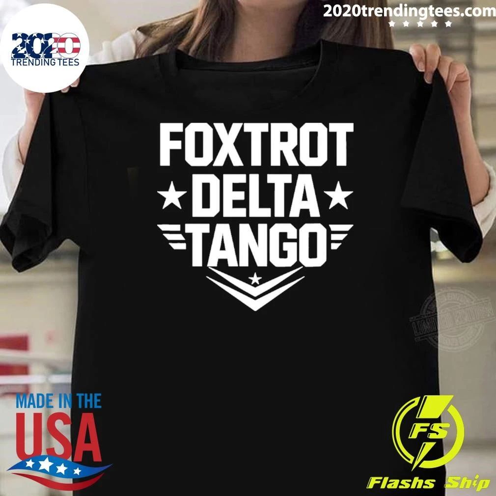 Foxtrot Delta Tango Logo Shirt Unisex T-shirt, Sweatshirt, Hoodie, Long Sleeve Tee - T-Shirt, Sweatshirt, Hoodie