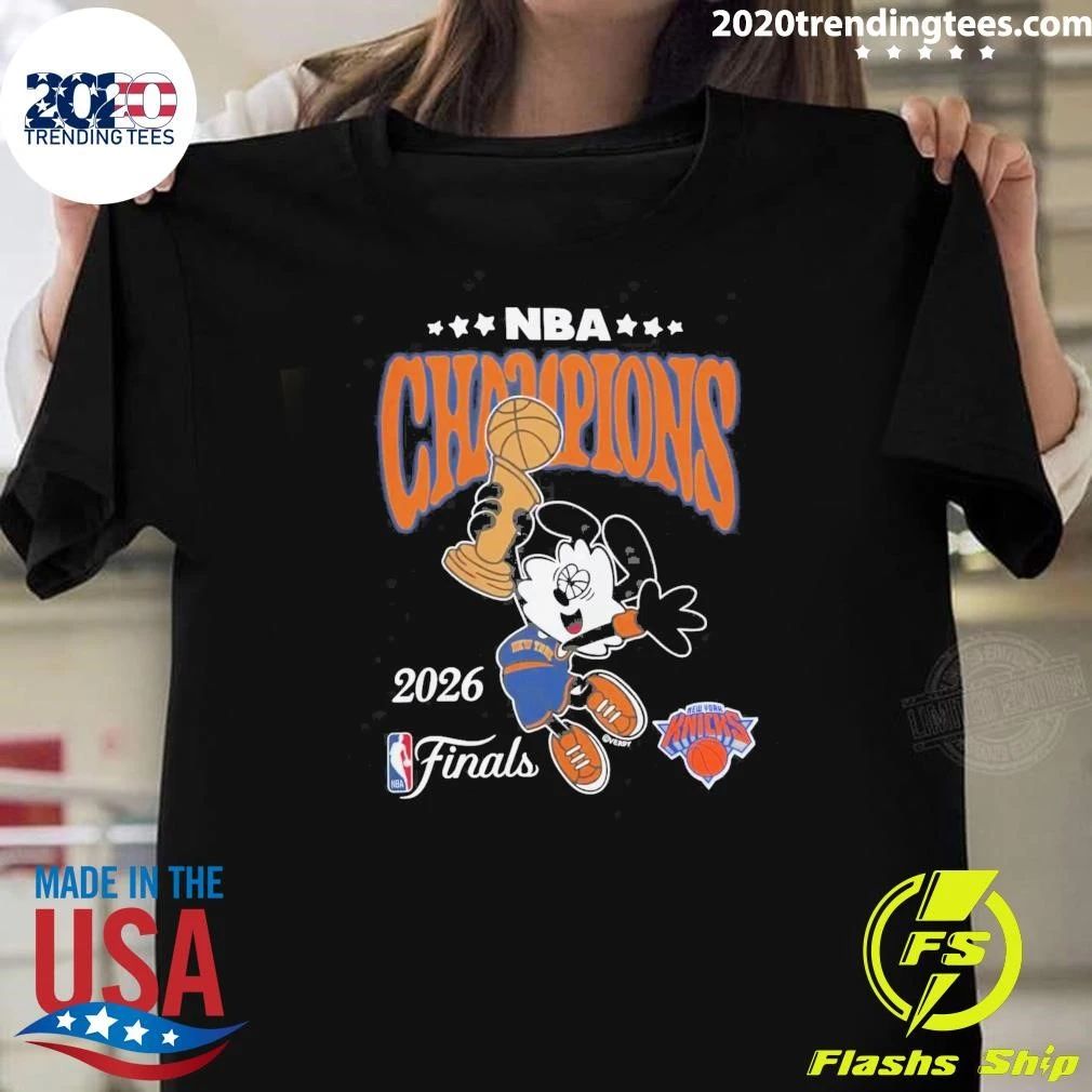 Knicks x Verdy 2026 NBA Championship Shirt Unisex T-shirt, Sweatshirt, Hoodie, Long Sleeve Tee - T-Shirt, Sweatshirt, Hoodie