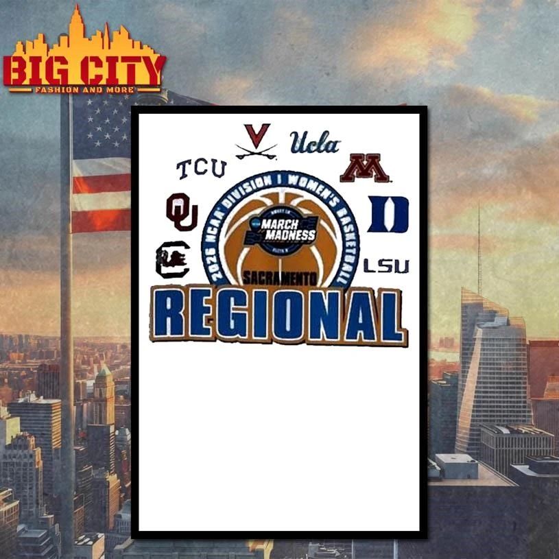 2026 NCAA Women's Basketball Tournament March Madness - Adult & Kids T-Shirts, Sweatshirts & Hoodies apparel design preview 4
