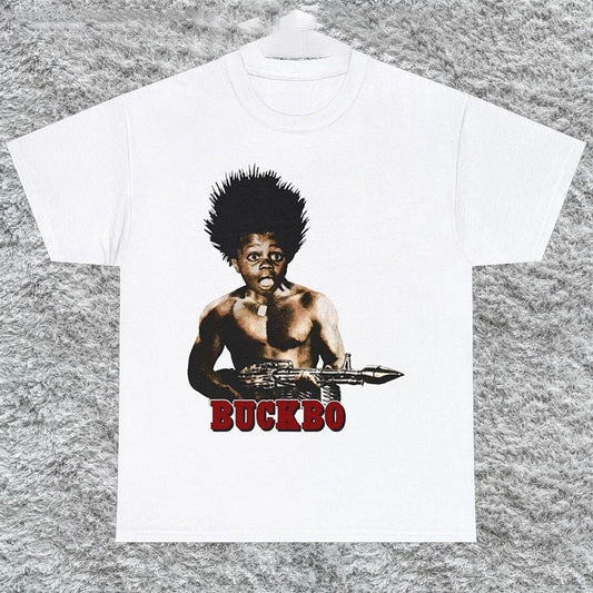 80s The Little Rascals Buckwheat Buckbo Unisex Tee S-5XL Unisex T-shirt, Sweatshirt, Hoodie, Long Sleeve Tee - T-Shirt, Sweatshirt, Hoodie
