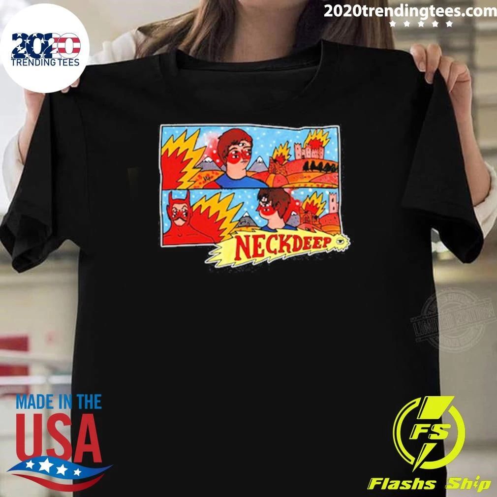 Neck Deep Lnotgy 10 Year Lifes Not Out To Get You Tee Shirt Unisex T-shirt, Sweatshirt, Hoodie, Long Sleeve Tee - T-Shirt, Sweatshirt, Hoodie