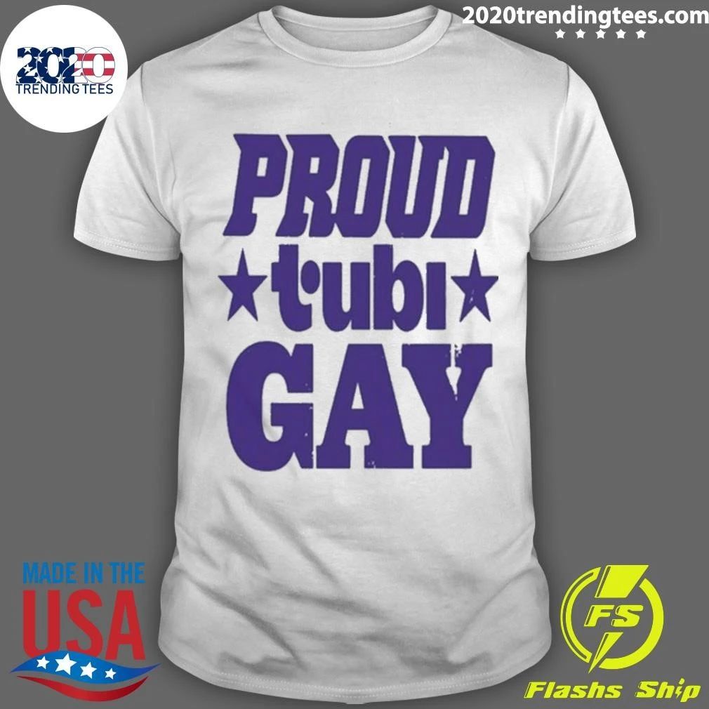Tubi Proud Gay Star Shirt Unisex T-shirt, Sweatshirt, Hoodie, Long Sleeve Tee - T-Shirt, Sweatshirt, Hoodie