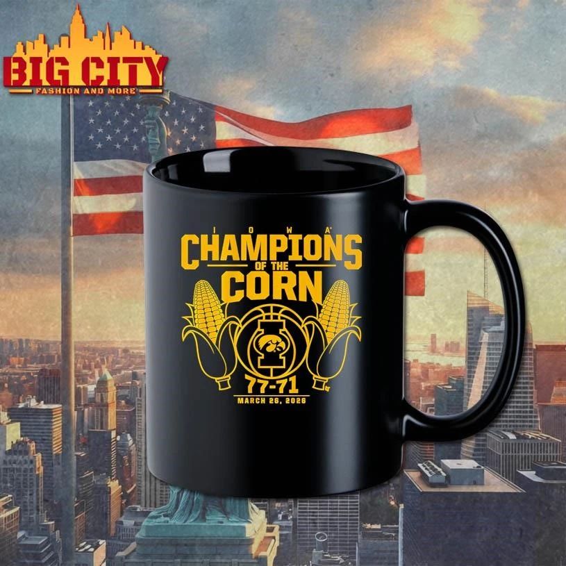 Iowa Basketball Champions Of The Corn College - Adult & Kids T-Shirts, Sweatshirts & Hoodies apparel design preview 3