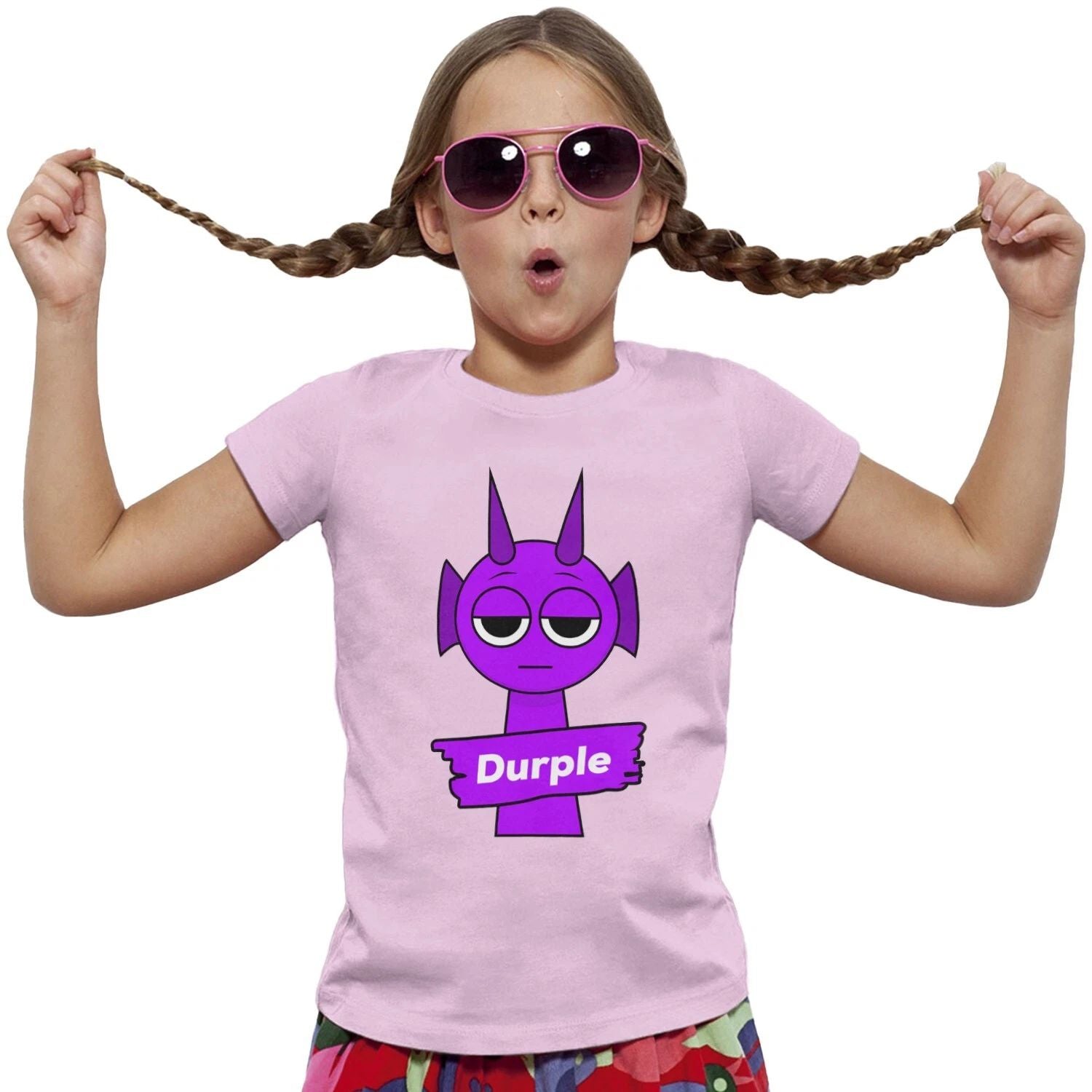 Sprunki Durple Kids T-Shirt Funny Sprunki Kids Shirt Boys Girls Durple Youth Tee Unisex T-shirt, Sweatshirt, Hoodie, Long Sleeve Tee - T-Shirt, Sweatshirt, Hoodie