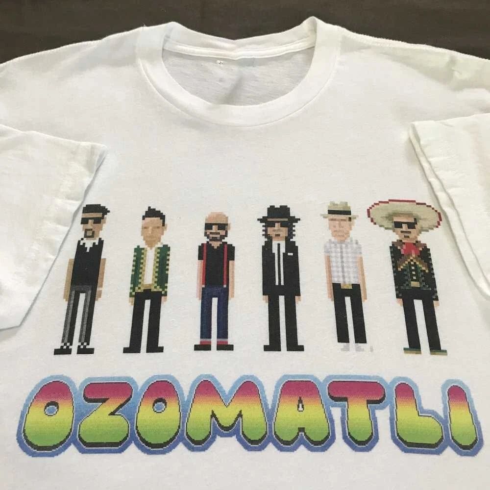 Vintage Ozomatli Band Cotton Shirt Unisex Concert S to 5XL CR191 Unisex T-shirt, Sweatshirt, Hoodie, Long Sleeve Tee - T-Shirt, Sweatshirt, Hoodie