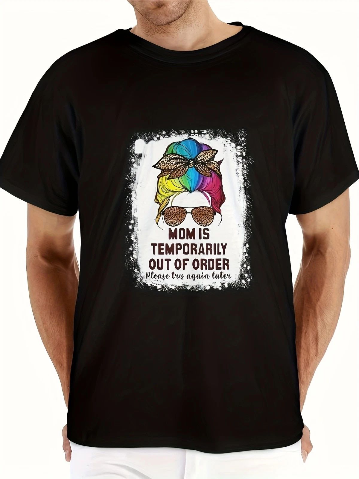 Mom Is Temporarily Out of Order Graphic Tee - Funny Sarcastic Parent T-Shirt Unisex T-shirt, Sweatshirt, Hoodie, Long Sleeve Tee - T-Shirt, Sweatshirt, Hoodie