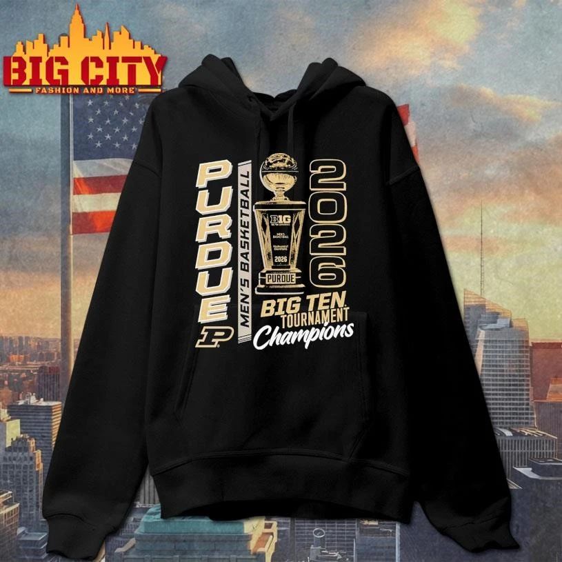 Purdue Boilermakers 2026 NCAA Men's Baketball Big Ten - Adult & Kids T-Shirts, Sweatshirts & Hoodies apparel design preview 2