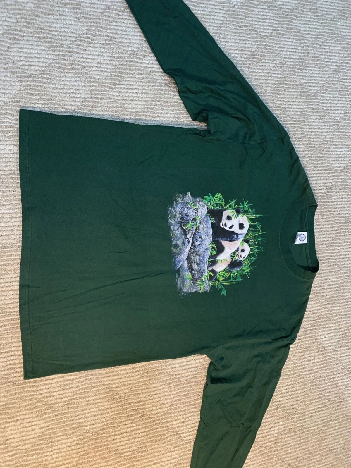 Pandas Long Sleeve Mens Womens Delta Magnum 100% Pre Shrunk Cotton T Shirts XL Unisex T-shirt, Sweatshirt, Hoodie, Long Sleeve Tee - T-Shirt, Sweatshirt, Hoodie