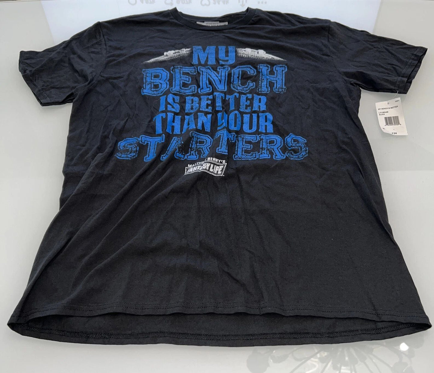Matthew Berry's SS Gray SS Fantasy Life Football Legend T-Shirt Size XL - New Unisex T-shirt, Sweatshirt, Hoodie, Long Sleeve Tee - T-Shirt, Sweatshirt, Hoodie