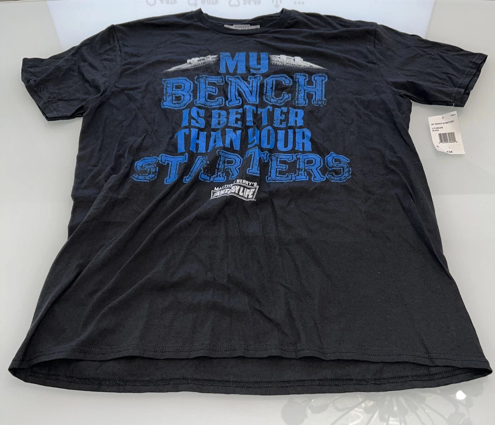Matthew Berry's SS Gray SS Fantasy Life Football Legend T-Shirt Size XL - New Unisex T-shirt, Sweatshirt, Hoodie, Long Sleeve Tee - T-Shirt, Sweatshirt, Hoodie