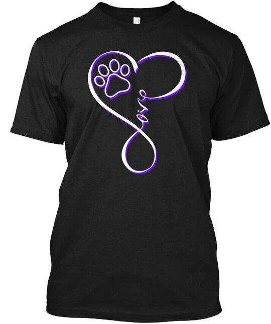 Perfect Heartbeat Paw For Dog Lover T-Shirt Made in the USA Size S to 5XL Unisex T-shirt, Sweatshirt, Hoodie, Long Sleeve Tee - T-Shirt, Sweatshirt, Hoodie