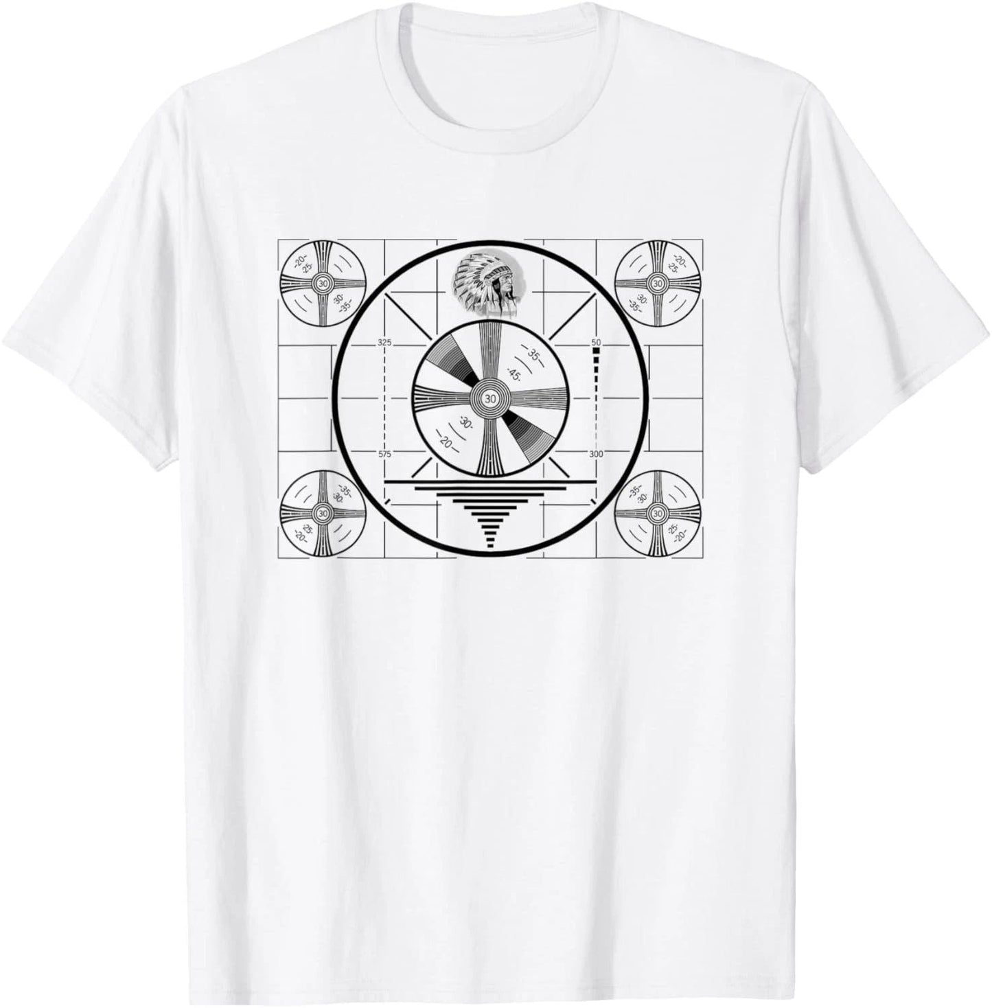 Indian Head Test Pattern T-Shirt Unisex T-shirt, Sweatshirt, Hoodie, Long Sleeve Tee - T-Shirt, Sweatshirt, Hoodie