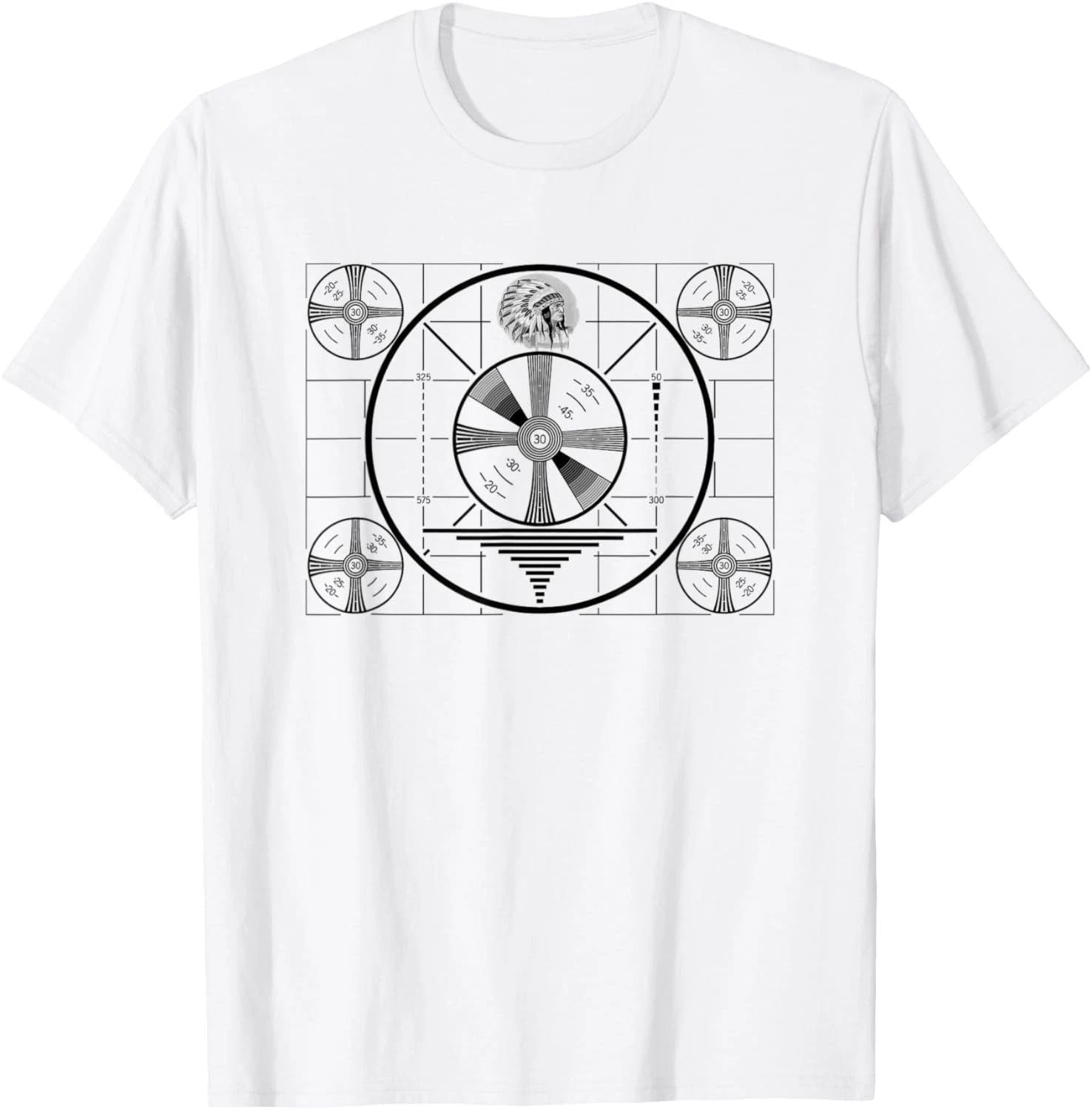 Indian Head Test Pattern T-Shirt Unisex T-shirt, Sweatshirt, Hoodie, Long Sleeve Tee - T-Shirt, Sweatshirt, Hoodie