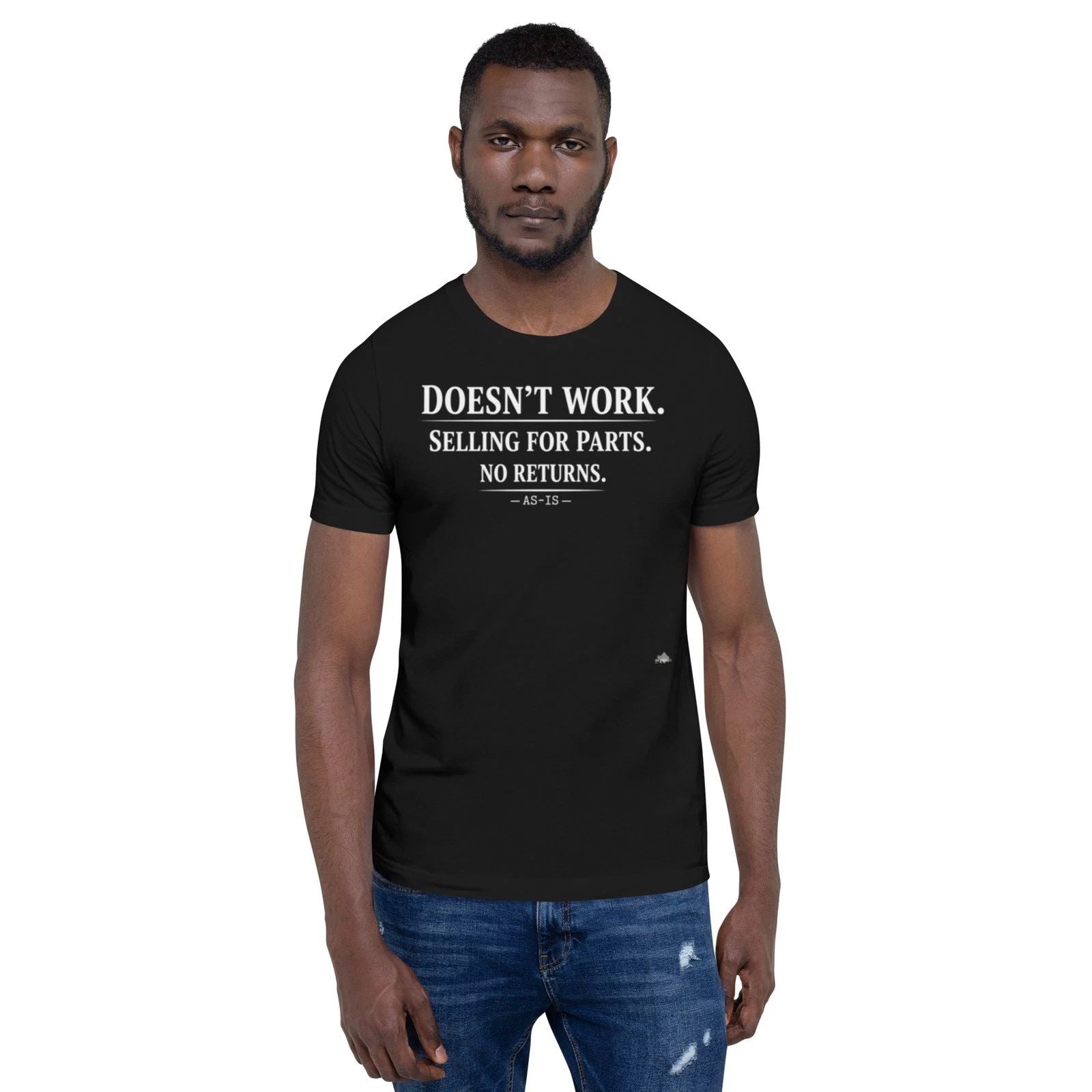 Funny Grandpa T-Shirt  Selling For Parts, No Returns Humor Tee Unisex T-shirt, Sweatshirt, Hoodie, Long Sleeve Tee - T-Shirt, Sweatshirt, Hoodie