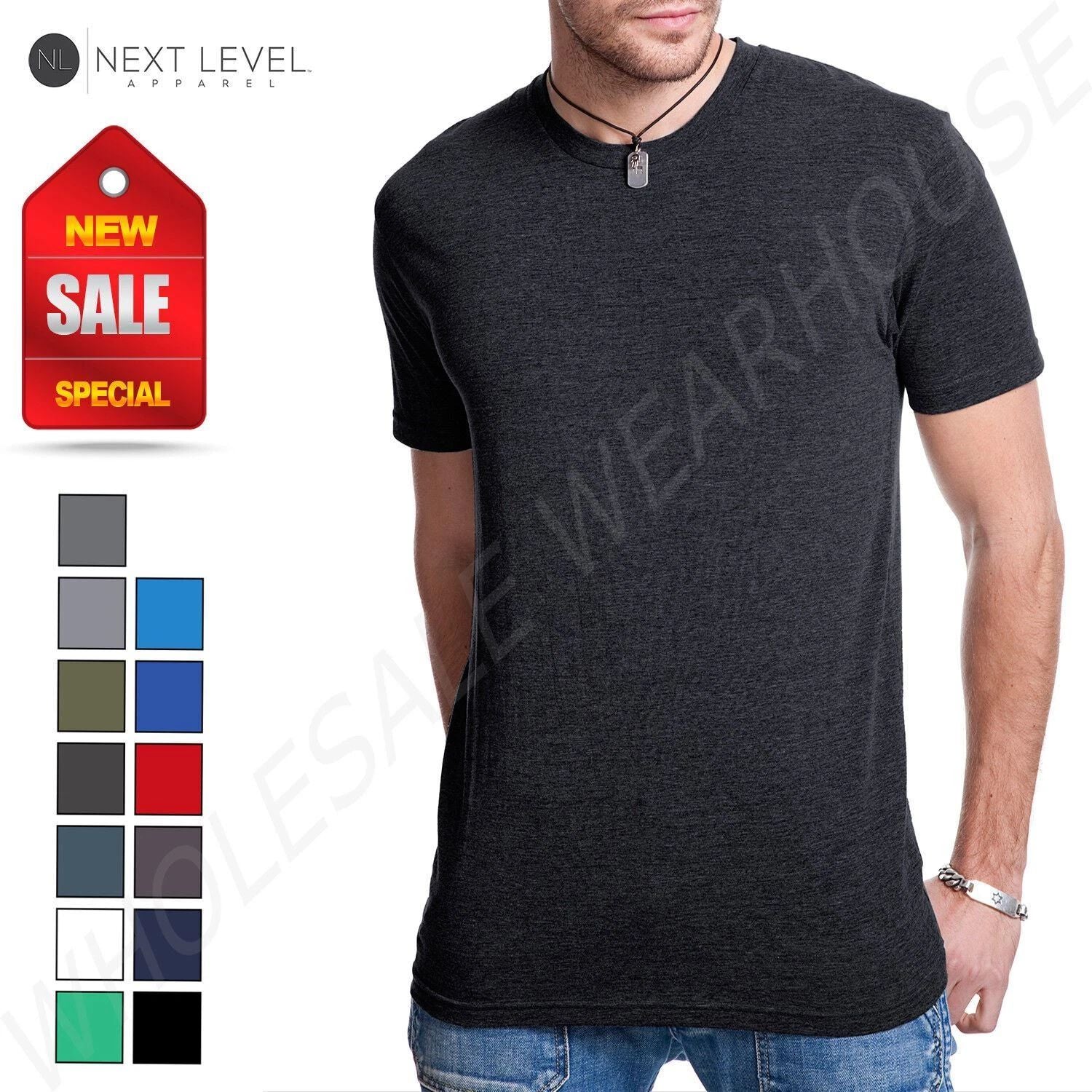 NEW Next Level Men's Premium Fit Triblend Crew T-Shirt M-6010 Unisex T-shirt, Sweatshirt, Hoodie, Long Sleeve Tee - T-Shirt, Sweatshirt, Hoodie