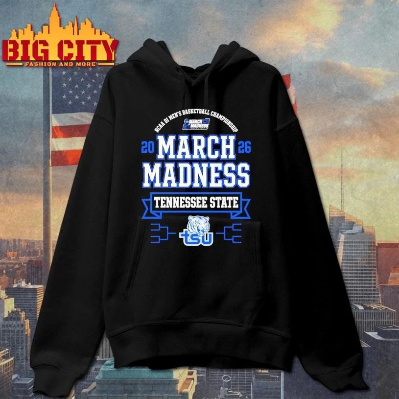 Tennessee State Tigers March Madness NCAA Men's - Adult & Kids T-Shirts, Sweatshirts & Hoodies apparel design preview 2