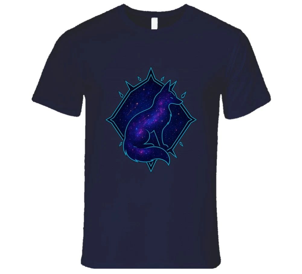 Cosmic Fox Galaxy Space Fox Celestial Animal Tee Aesthetic Streetwear T Shirt Unisex T-shirt, Sweatshirt, Hoodie, Long Sleeve Tee - T-Shirt, Sweatshirt, Hoodie