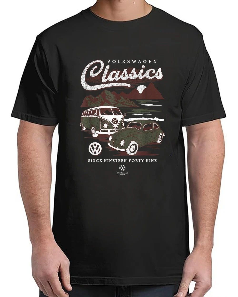Type 2 T1 Campervan & Beetle Classics Funny Adult S-4XL T-Shirt Unisex T-shirt, Sweatshirt, Hoodie, Long Sleeve Tee - T-Shirt, Sweatshirt, Hoodie