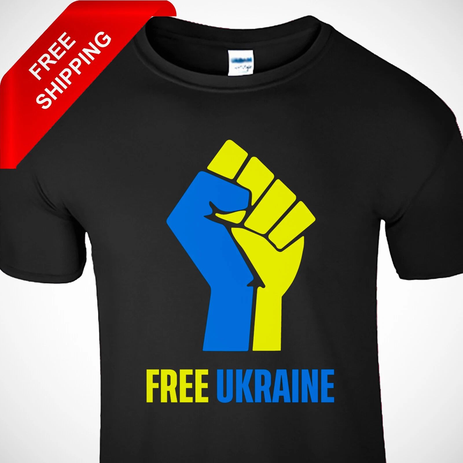 Ukraine Flag Support I Stand With Ukrainian Men's T-Shirt Funny Gift Unisex T-shirt, Sweatshirt, Hoodie, Long Sleeve Tee - T-Shirt, Sweatshirt, Hoodie