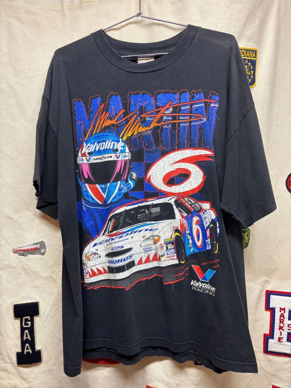 Mark Martin NASCAR vintage classic style black shirt QT3530 Unisex T-shirt, Sweatshirt, Hoodie, Long Sleeve Tee - T-Shirt, Sweatshirt, Hoodie