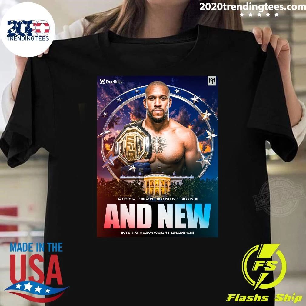 Ciryl Gane Just Shocked The World, Round 2 Knockout Over Alex Pereira and The Heavyweight Division Has Officially Been Flipped Upside Down At UFC Freedom 250 Shirt - T-Shirt, Sweatshirt, Hoodie