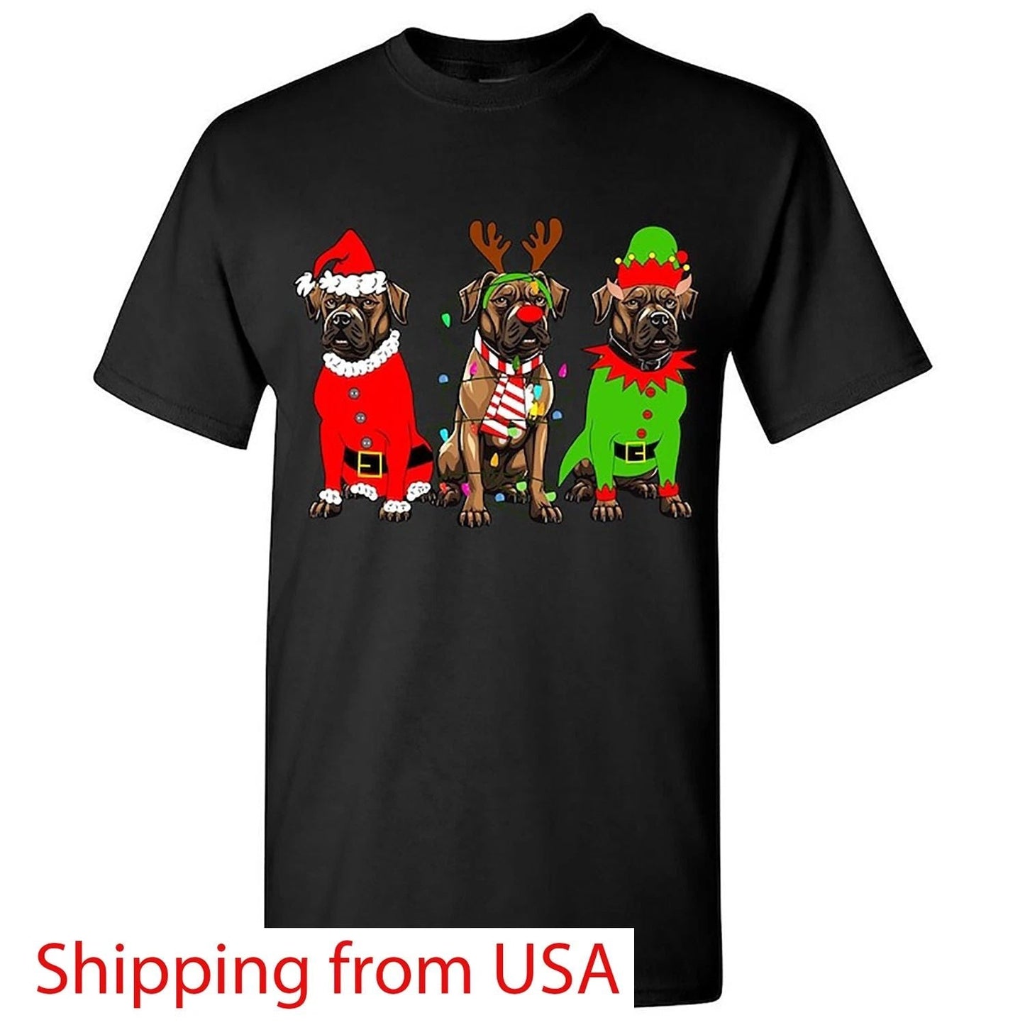Pitbull Christmas Sweatshirt, Dog Lover Christmas Shirt, Funny Christmas Shir... Unisex T-shirt, Sweatshirt, Hoodie, Long Sleeve Tee - T-Shirt, Sweatshirt, Hoodie