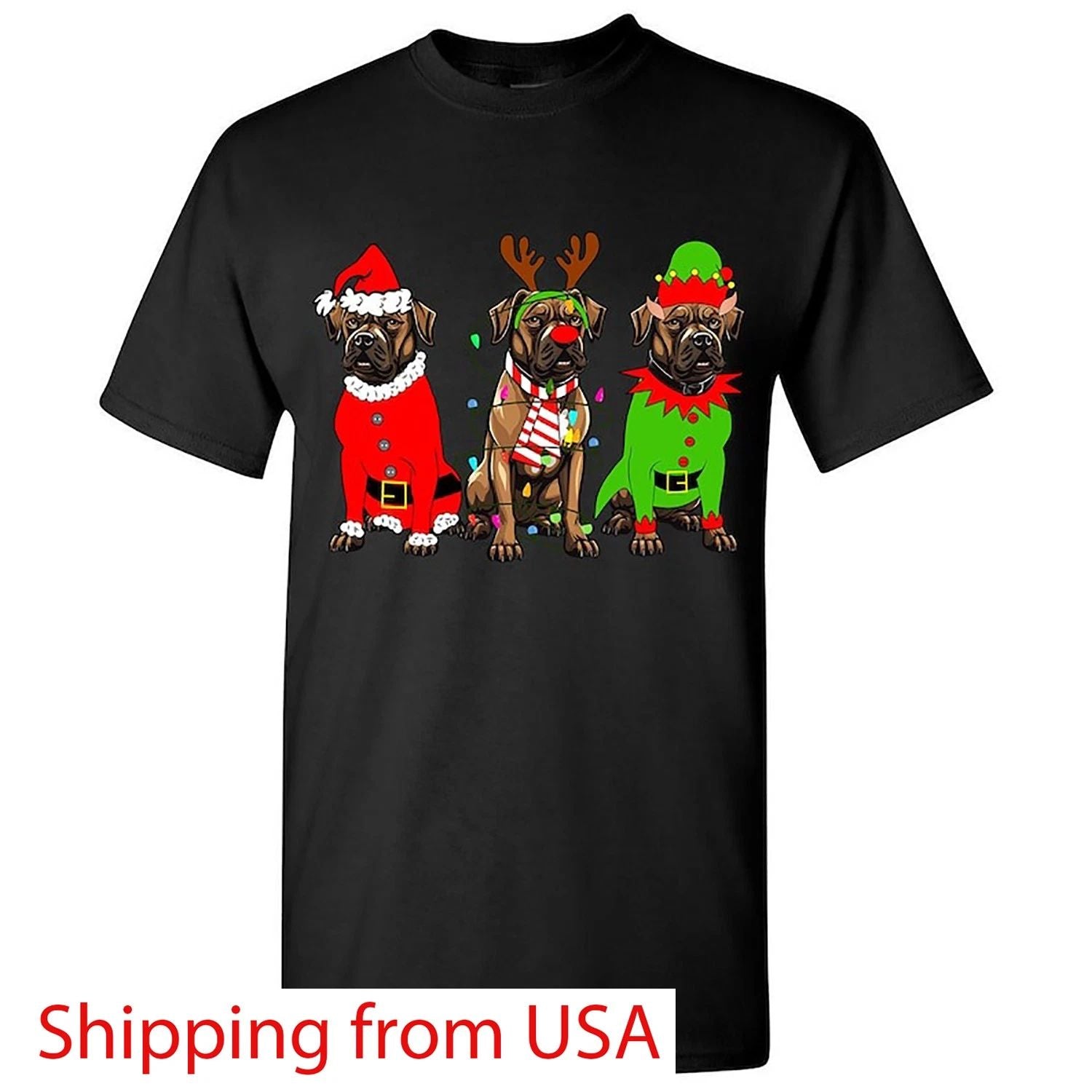 Pitbull Christmas Sweatshirt, Dog Lover Christmas Shirt, Funny Christmas Shir... Unisex T-shirt, Sweatshirt, Hoodie, Long Sleeve Tee - T-Shirt, Sweatshirt, Hoodie