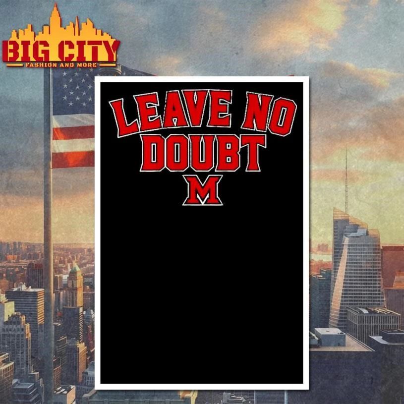 Miami (OH) Basketball Leave No Doubt Graphic - Adult & Kids T-Shirts, Sweatshirts & Hoodies apparel design preview 4