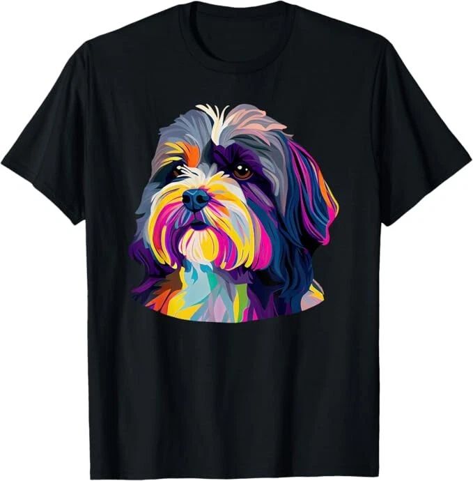 Havanese Lovers Pop Art Havanese Dog T-Shirt Unisex T-shirt, Sweatshirt, Hoodie, Long Sleeve Tee - T-Shirt, Sweatshirt, Hoodie
