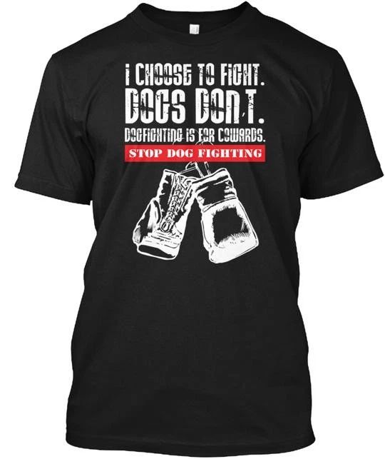 Stop Dog Fighting For All Lovers T-Shirt Made in the USA Size S to 5XL Unisex T-shirt, Sweatshirt, Hoodie, Long Sleeve Tee - T-Shirt, Sweatshirt, Hoodie
