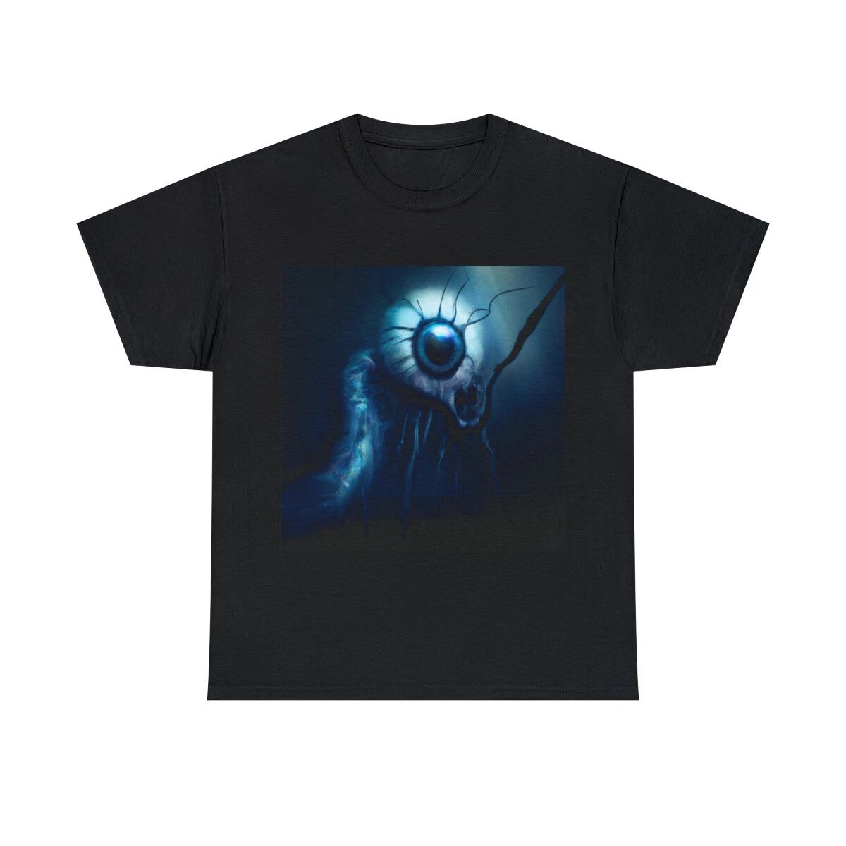 Dark Fantasy Art T Shirt Abstract Monster Metal Band Tee Tour Halloween Scary Unisex T-shirt, Sweatshirt, Hoodie, Long Sleeve Tee - T-Shirt, Sweatshirt, Hoodie