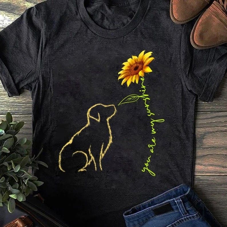 Dog Lover, Dog Owner, Dog Sunshine, Golden Retriever - Funny Dog Lover Christ... Unisex T-shirt, Sweatshirt, Hoodie, Long Sleeve Tee - T-Shirt, Sweatshirt, Hoodie