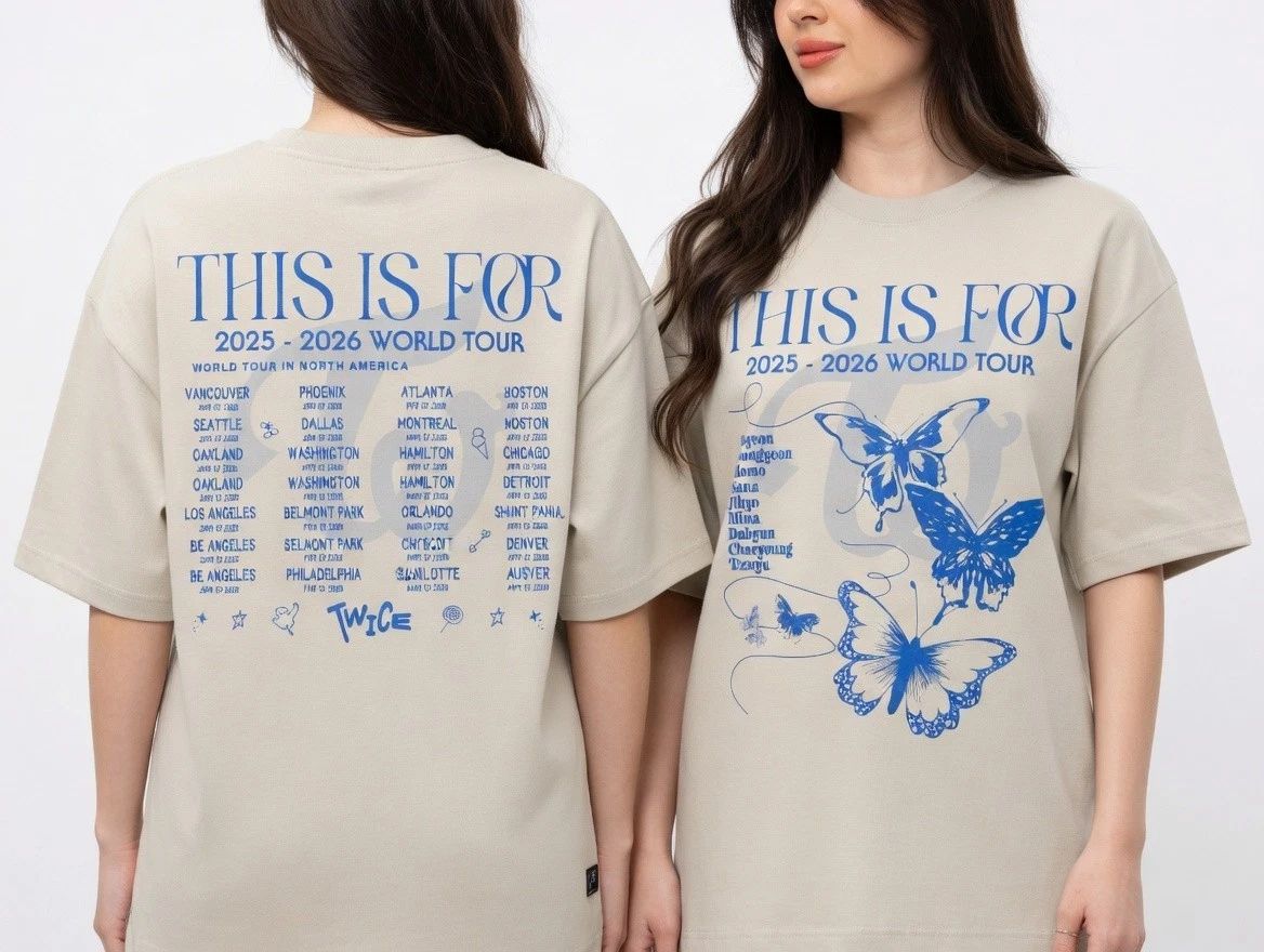 Retro K-Style Girl Group Tour T-Shirt Vintage Music Event Graphic Tee S-5XL Unisex T-shirt, Sweatshirt, Hoodie, Long Sleeve Tee - T-Shirt, Sweatshirt, Hoodie