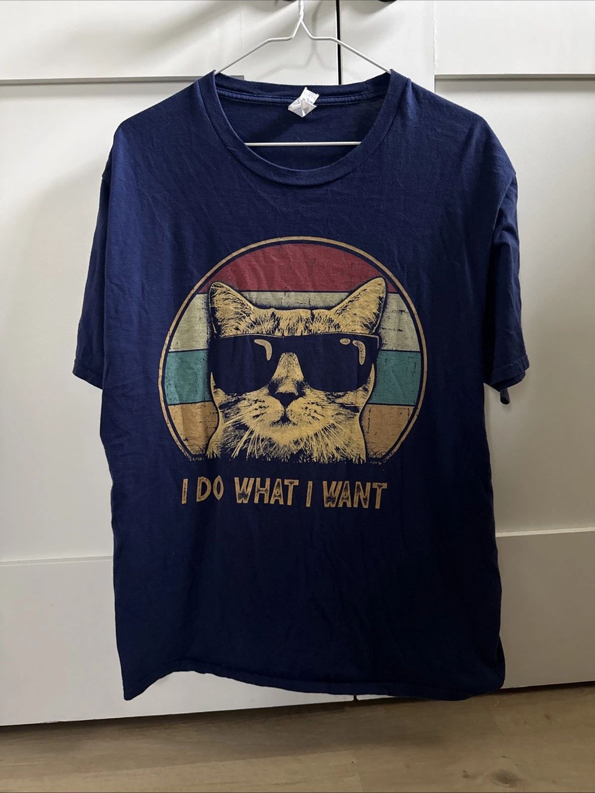 Retro I Do What I Want Cat Funny Cat Lover Unisex T-shirt Unisex T-shirt, Sweatshirt, Hoodie, Long Sleeve Tee - T-Shirt, Sweatshirt, Hoodie