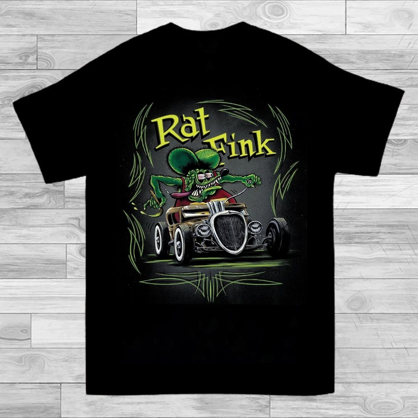NEW! Ed Roth Rat Fink T-Shirt Funny Short Sleeve Black Unisex S-5XL Unisex T-shirt, Sweatshirt, Hoodie, Long Sleeve Tee - T-Shirt, Sweatshirt, Hoodie