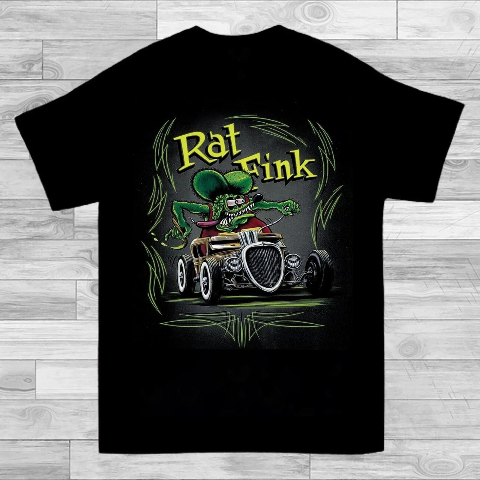 NEW! Ed Roth Rat Fink T-Shirt Funny Short Sleeve Black Unisex S-5XL Unisex T-shirt, Sweatshirt, Hoodie, Long Sleeve Tee - T-Shirt, Sweatshirt, Hoodie