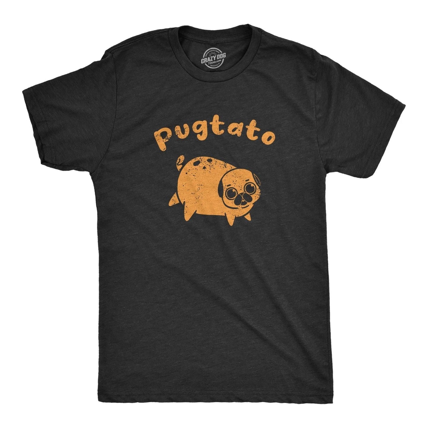 Mens Pugtato T Shirt Funny Cute Adorable Pug Potato Puppy Tee for Guys Unisex T-shirt, Sweatshirt, Hoodie, Long Sleeve Tee - T-Shirt, Sweatshirt, Hoodie