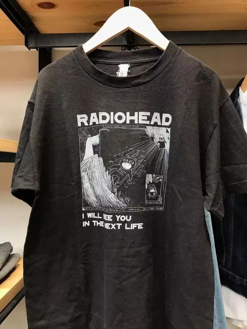 Radiohead Band 90s Graphic T-shirt, Size S To 5XL Basic Unisex Unisex T-shirt, Sweatshirt, Hoodie, Long Sleeve Tee - T-Shirt, Sweatshirt, Hoodie
