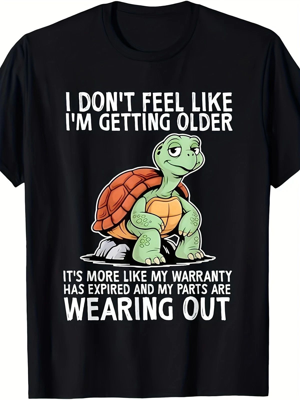 Funny I Don't Feel Old Just Slower Turtle T Shirt Unisex T-shirt, Sweatshirt, Hoodie, Long Sleeve Tee - T-Shirt, Sweatshirt, Hoodie