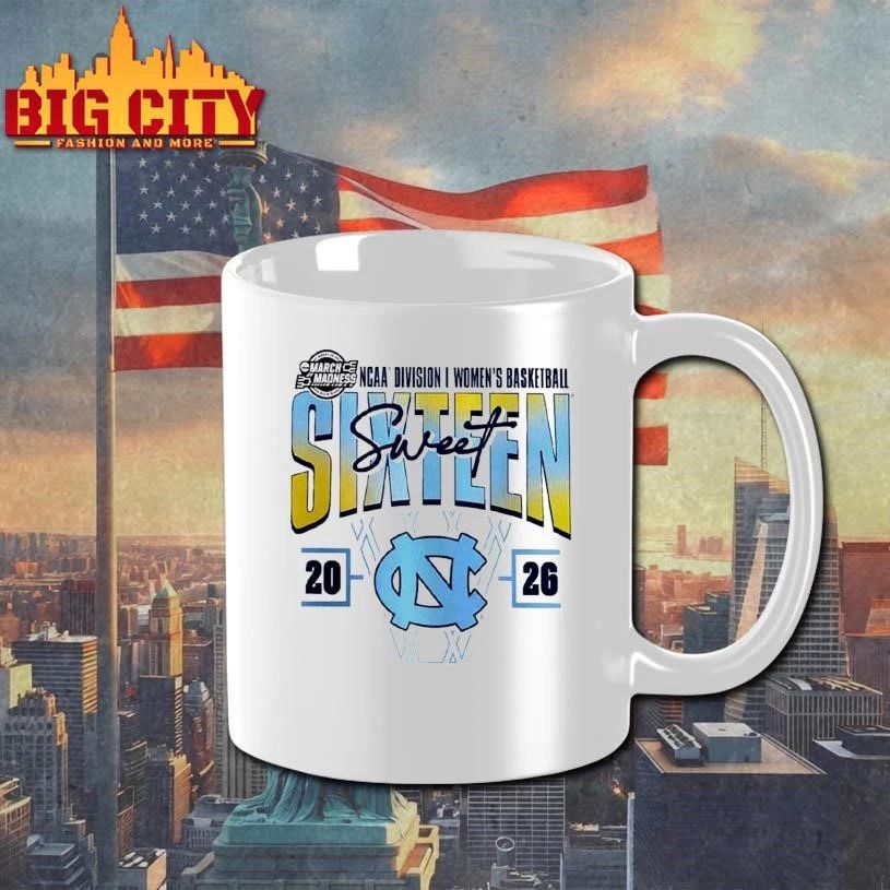 North Carolina Tar Heels 2026 NCAA Women's Basketball - Adult & Kids T-Shirts, Sweatshirts & Hoodies apparel design preview 3