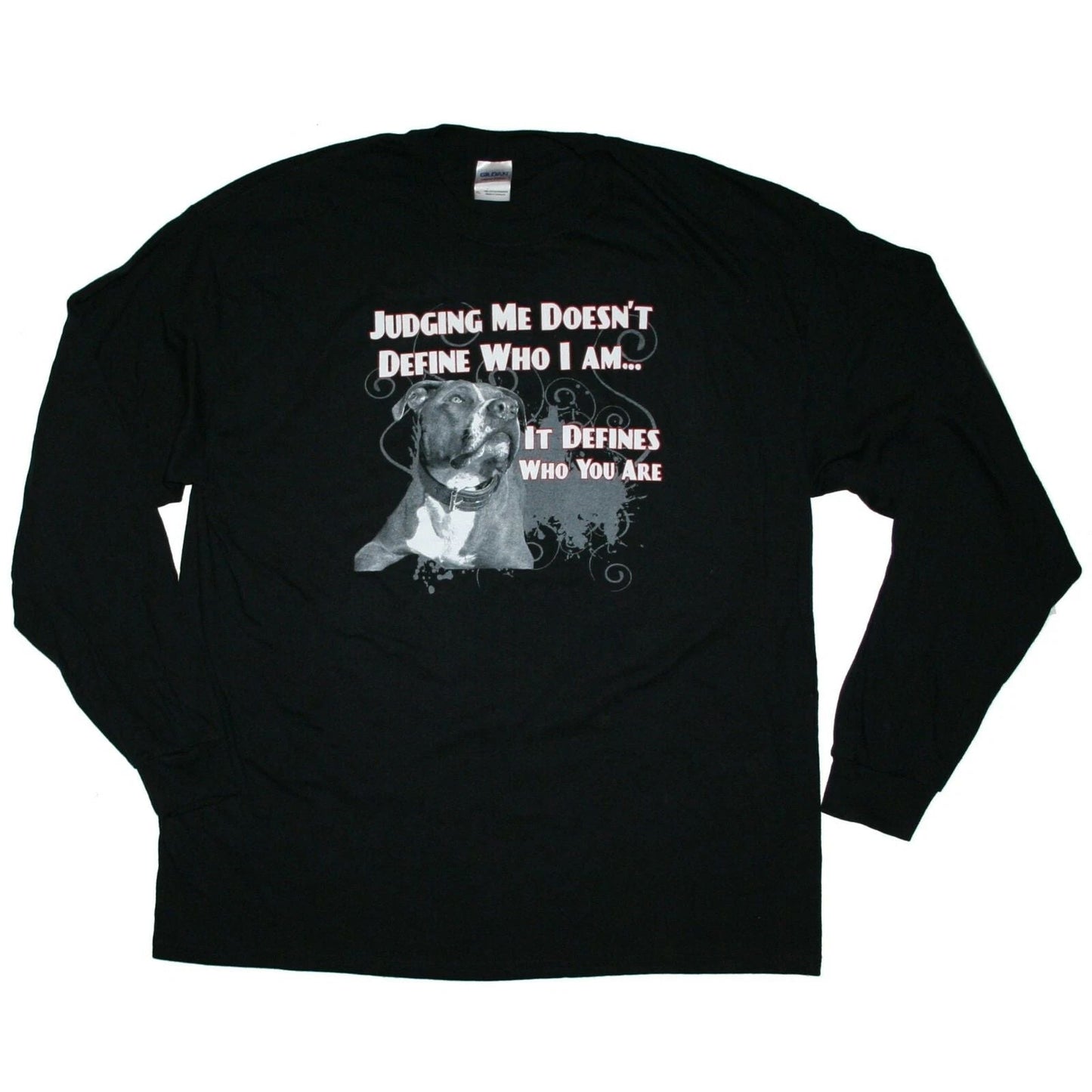 Don't Judge My Breed Adult Unisex Long Sleeve T-Shirt Pit Bull Tee NWT Unisex T-shirt, Sweatshirt, Hoodie, Long Sleeve Tee - T-Shirt, Sweatshirt, Hoodie