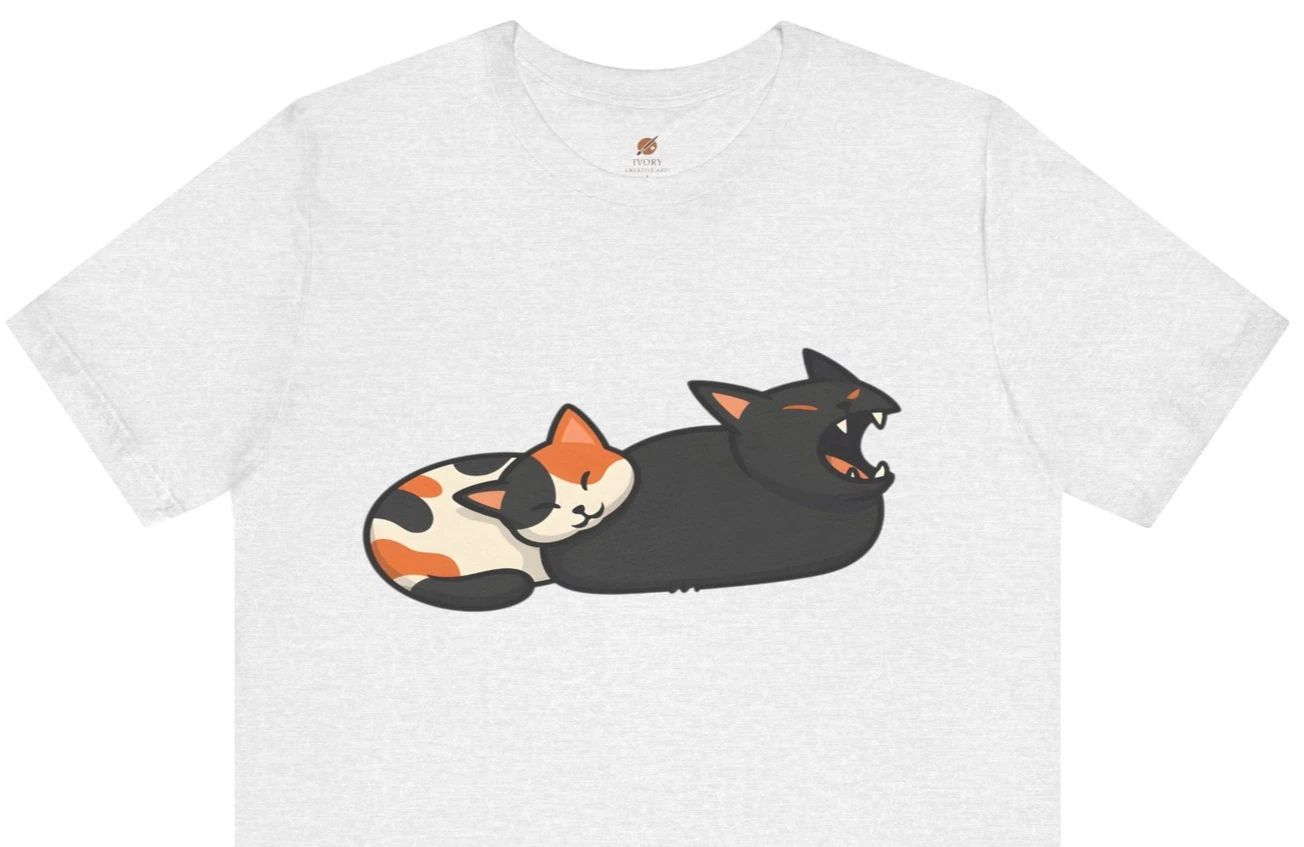 Cute funny cat shirt Gift for Cat Lover Pet Lover tee Unisex Cat T-Shirt Unisex T-shirt, Sweatshirt, Hoodie, Long Sleeve Tee - T-Shirt, Sweatshirt, Hoodie