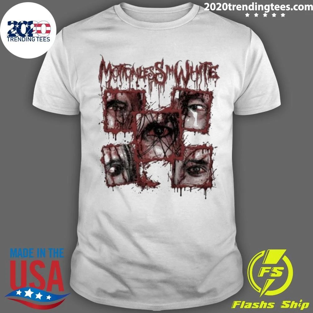 Motionless In White Bloodshot 2026 Tee Shirt Unisex T-shirt, Sweatshirt, Hoodie, Long Sleeve Tee - T-Shirt, Sweatshirt, Hoodie