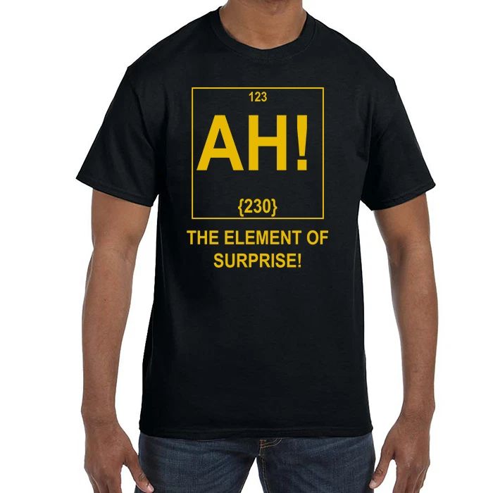 Funny AH! The Element of Surprise! T-Shirt tshirt Unisex T-shirt, Sweatshirt, Hoodie, Long Sleeve Tee - T-Shirt, Sweatshirt, Hoodie