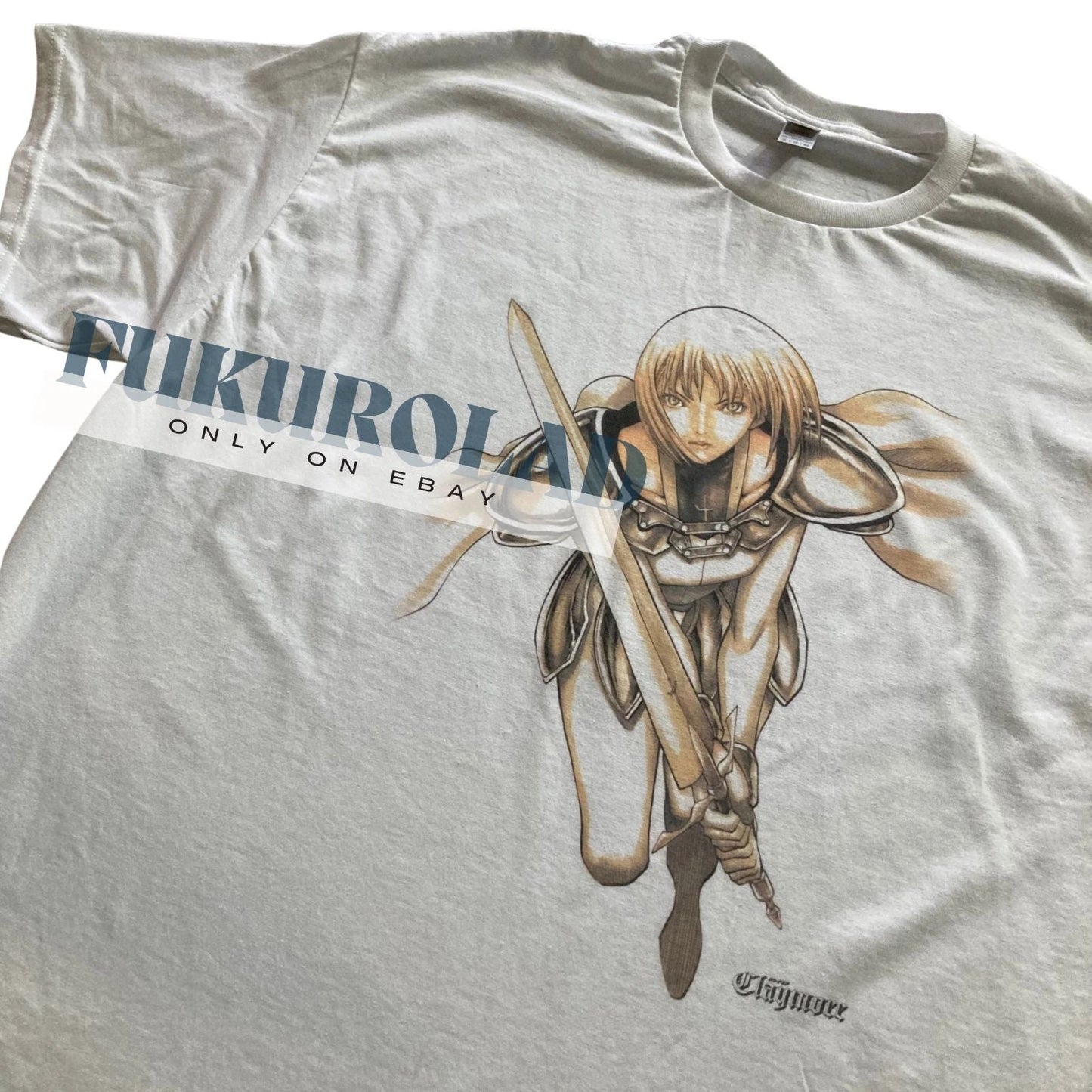 CLAYMORE CLARE Japanese dark fantasy manga T-SHIRT - GILDAN - HIGH QUALITY PRINT Unisex T-shirt, Sweatshirt, Hoodie, Long Sleeve Tee - T-Shirt, Sweatshirt, Hoodie