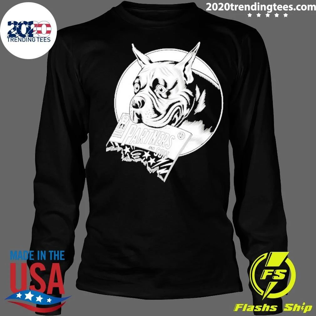 Pit Bull Partners And Son Philly Comics - Adult & Kids T-Shirts, Sweatshirts & Hoodies apparel design preview 4