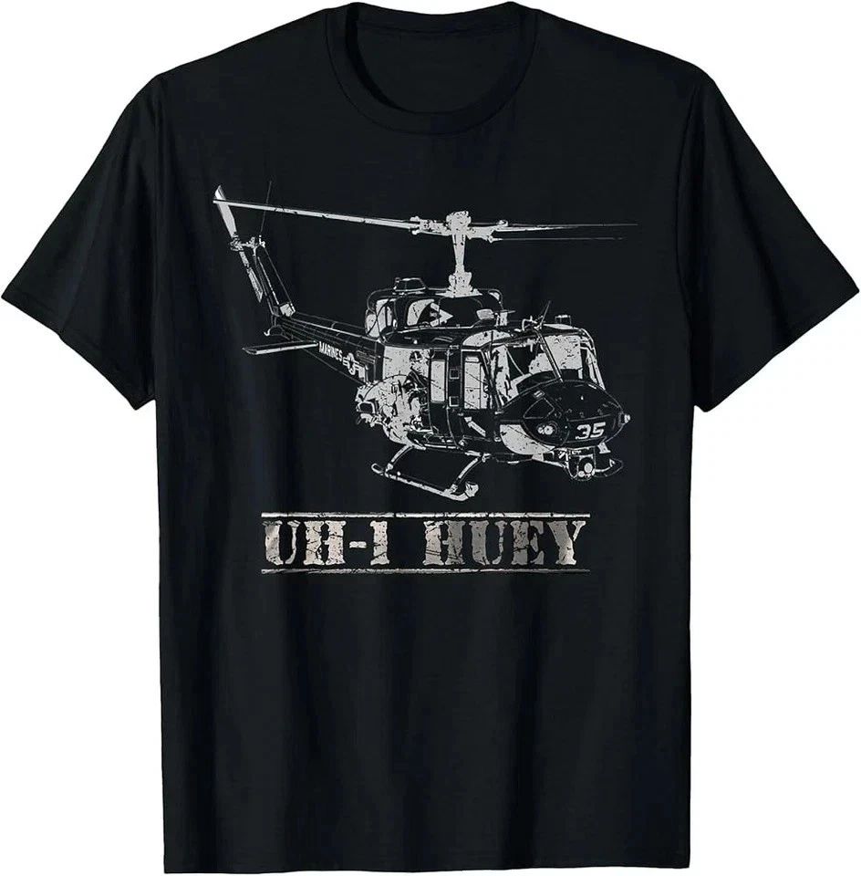 UH-1 Huey Helicopter T-Shirt  Vietnam War Military Aviation Pilot Tee Unisex T-shirt, Sweatshirt, Hoodie, Long Sleeve Tee - T-Shirt, Sweatshirt, Hoodie