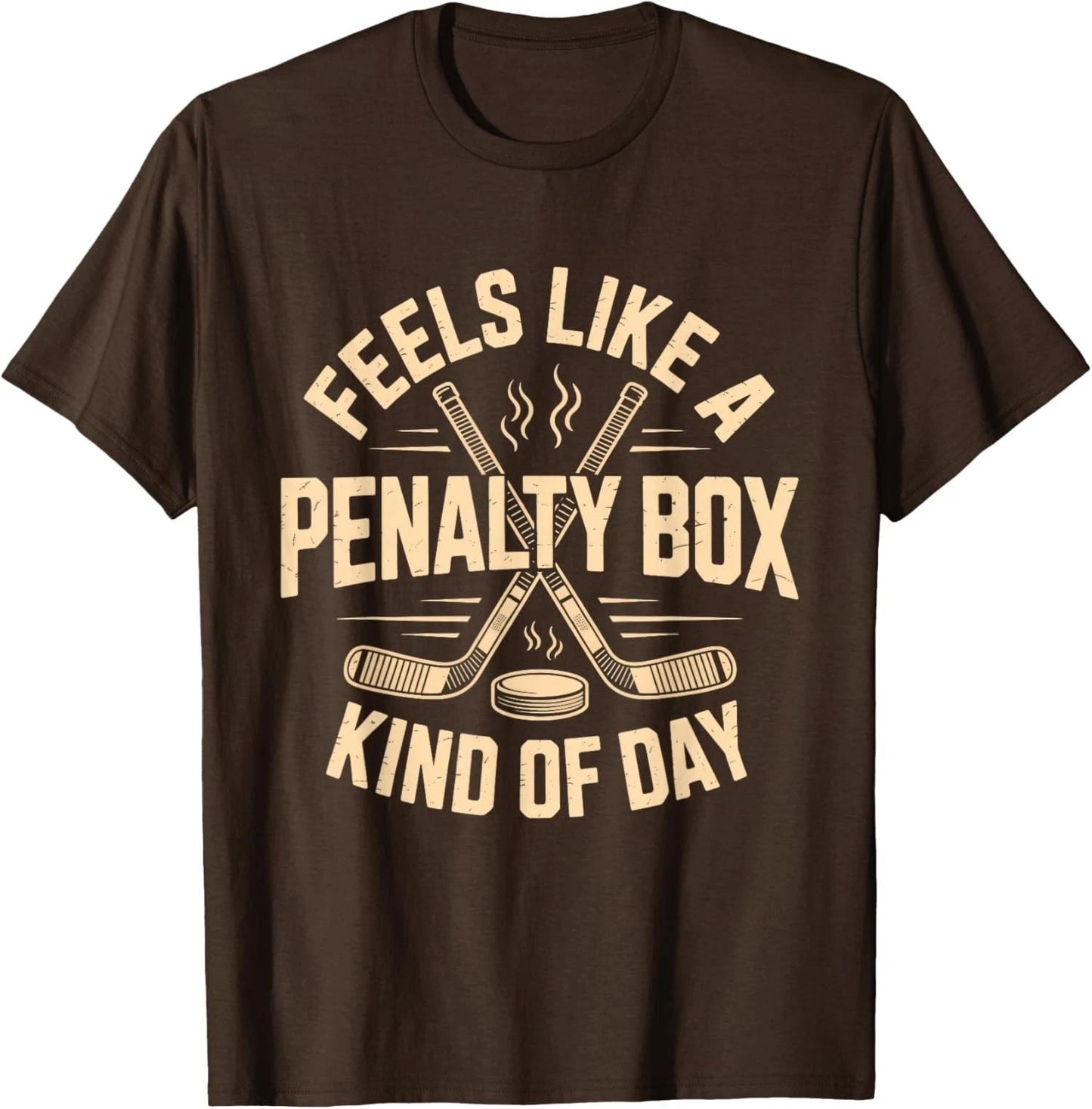 Feels Like A Penalty Box Kind Of Day Funny Hockey Unisex T-Shirt Unisex T-shirt, Sweatshirt, Hoodie, Long Sleeve Tee - T-Shirt, Sweatshirt, Hoodie