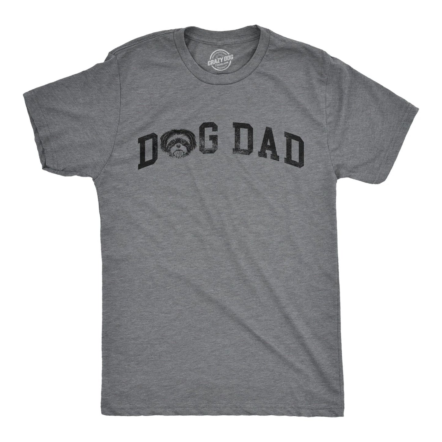 Mens Dog Dad Shih Tzu T Shirt Funny Cute Puppy Pet Shih Tzus Lover Tee for Guys Unisex T-shirt, Sweatshirt, Hoodie, Long Sleeve Tee - T-Shirt, Sweatshirt, Hoodie