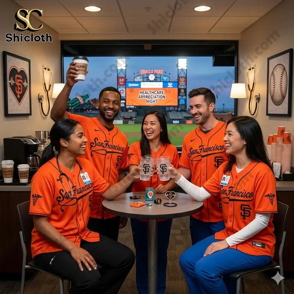 San Francisco Giants Healthcare Appreciation Night Limited Edition Jersey 2026 baseball jersey product view 1
